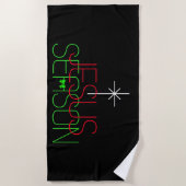 Serviette De Plage Saison Jésus (Devant)