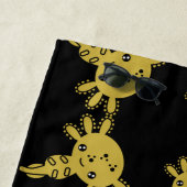 Serviette De Plage Salamandre axotique exotique (En situation)