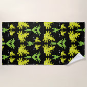 Serviette De Plage Salamandre exotique Axototl (Devant)
