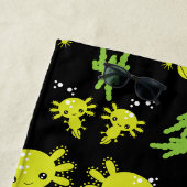 Serviette De Plage Salamandre exotique Axototl (En situation)