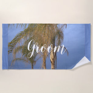 Serviette De Plage Salle Palm Trees Plage Serviette