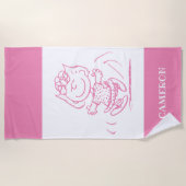 Serviette De Plage Sally Brown Dancing (Devant)