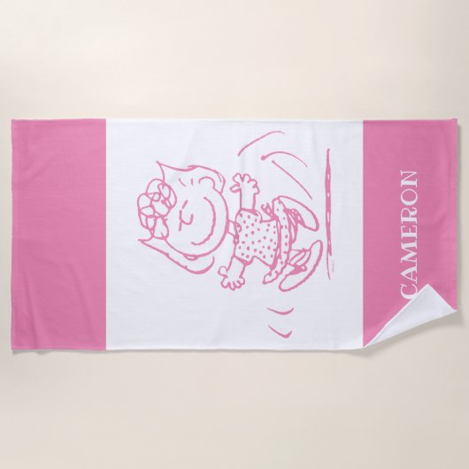 Serviette De Plage Sally Brown Dancing (Devant)