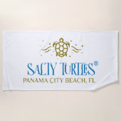 Serviette de plage Salty Turtles® (Devant)
