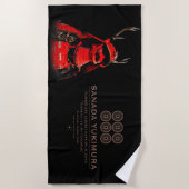 Serviette De Plage SANADA YUKIMURA (Red ver.) (Devant)