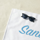 Serviette de plage Sandbar Sweethearts (En situation)