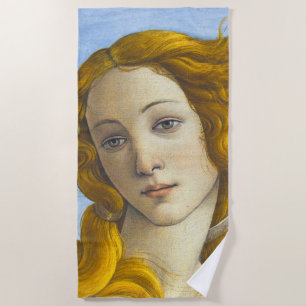 Serviette De Plage Sandro Botticelli - Détail de la naissance de Vénu