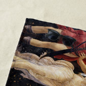 Serviette De Plage Sandro Botticelli - La Primavera (En situation)