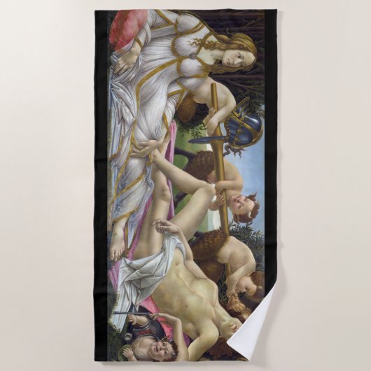 Serviette De Plage Sandro Botticelli - Vénus et Mars (Devant)
