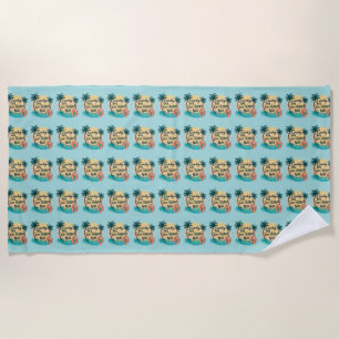 Serviette De Plage Sandy Toes Soleil Baisé Nez Plage Esthétique