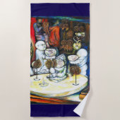 Serviette De Plage Sans échec par défi (Devant)