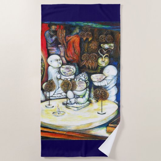 Serviette De Plage Sans échec par défi (Devant)