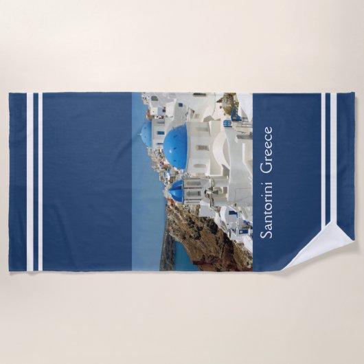 Serviette De Plage Santorin 1 (Devant)