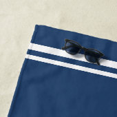 Serviette De Plage Santorin 1 (En situation)