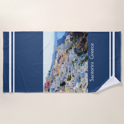 Serviette De Plage Santorin 2 (Devant)