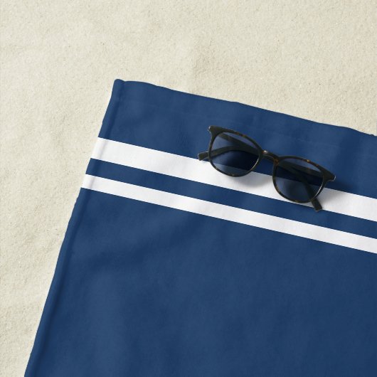 Serviette De Plage Santorin 2 (En situation)