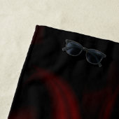 Serviette De Plage Scarlet (En situation)