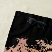 Serviette De Plage Sceau Guam Sunset (En situation)