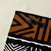 Serviette de plage Scène de safari africain (En situation)