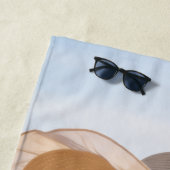 Serviette de plage Schnauzer  (En situation)