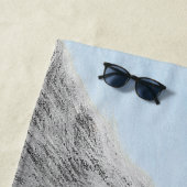 Serviette De Plage Schnauzer (Giant, Standard) Peinture - Chien Art (En situation)