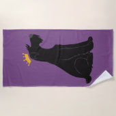 Serviette De Plage Schnauzer Prince (Devant)