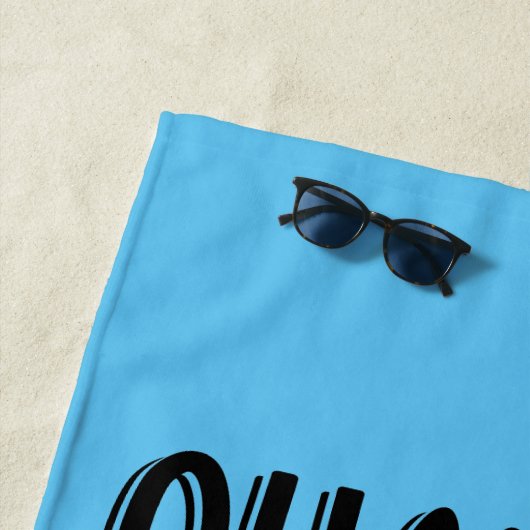 Serviette De Plage Scientifiques quantiques (En situation)