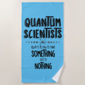 Serviette De Plage Scientifiques quantiques (Devant)
