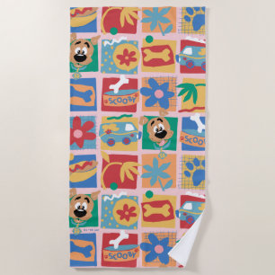 Serviette De Plage Scooby-Doo   Fun Baby Motif