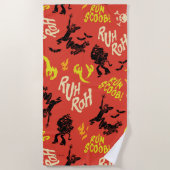 Serviette De Plage Scooby-Doo | Ruh Roh Run Scoob ! Motif (Devant)