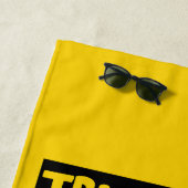 Serviette De Plage Scooter Freestyle Trick (En situation)