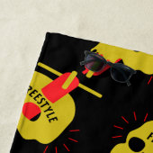 Serviette De Plage Scooters Freestyle (En situation)