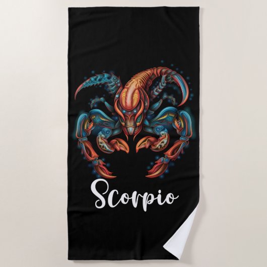 Serviette de plage Scorpio (Devant)