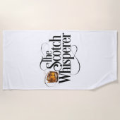 Serviette de plage Scotch Whisperer (Devant)