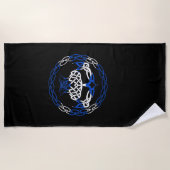 Serviette De Plage Scotland Flag Scottish Thistler (Devant)