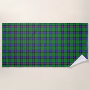 Serviette De Plage Scottish Accents Clan Armstrong Tartan