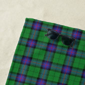 Serviette De Plage Scottish Accents Clan Armstrong Tartan (En situation)