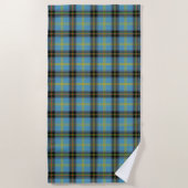 Serviette De Plage Scottish Accents Clan Bell Tartan (Devant)