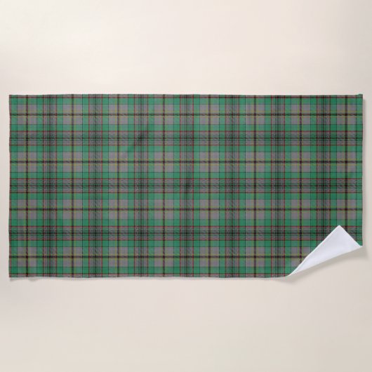 Serviette De Plage Scottish Accents Clan Craig Tartan (Devant)