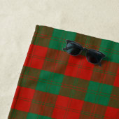 Serviette De Plage Scottish Accents Clan Erskine Tartan (En situation)