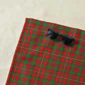 Serviette De Plage Scottish Accents Clan MacKinnon Tartan (En situation)