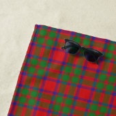 Serviette De Plage Scottish Accents Clan MacKintosh Tartan (En situation)