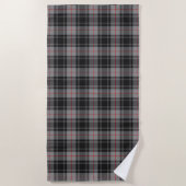 Serviette De Plage Scottish Accents Clan Moffat Tartan (Devant)