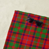 Serviette De Plage Scottish Accents Clan Shaw Tartan (En situation)