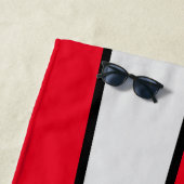 Serviette De Plage Scuderia Italienne (En situation)