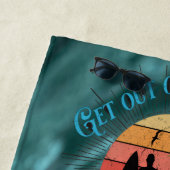 Serviette De Plage Se détendre à volonté Vacances d'été (En situation)