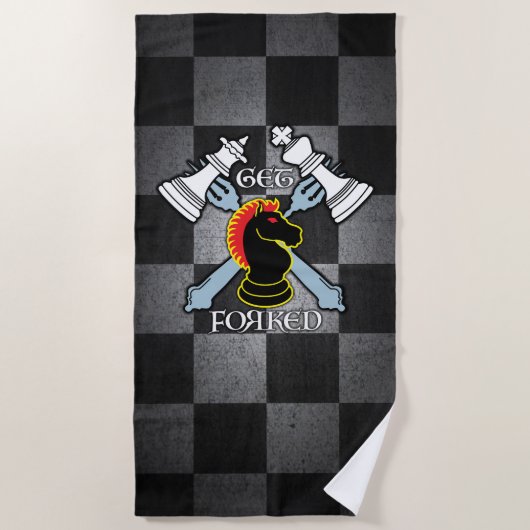 SERVIETTE DE PLAGE SE FAIRE FORCER (Devant)