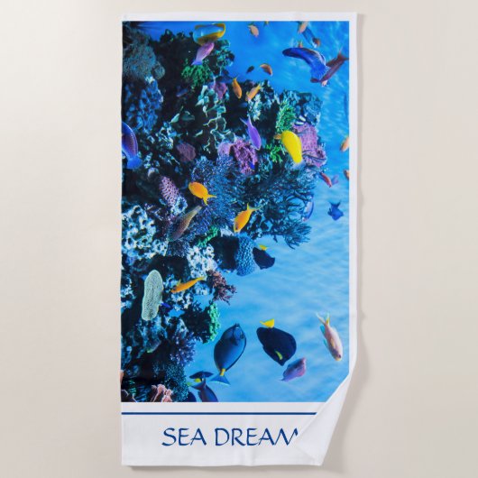 Serviette de plage Sea Dreams (Devant)
