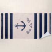 Serviette De Plage Sea La Vie (Devant)