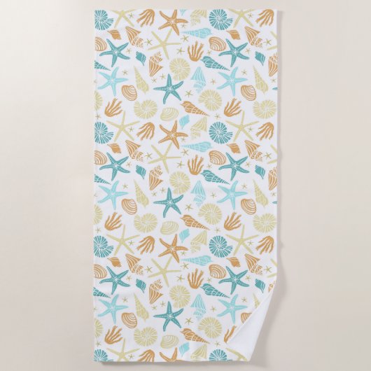 Serviette de plage - Sea Life (Devant)